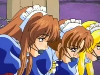 Gorgeous maids in bring about a display bondage - Hentai Anime Sexual relations