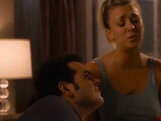 Kaley Cuoco Braless in slay rub elbows with Nuptial Ringer (2015)