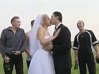 Gelin Halka açık düğün sonra have sex