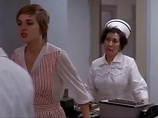 Candice Rialson in Confectionery Stripe Nurses