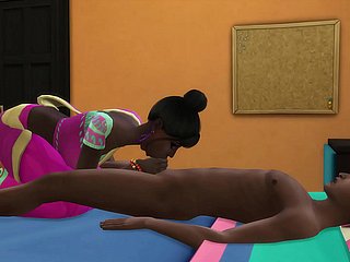 Indian Stepmom, bakire üvey oğlunu işten period before geldikten sonra uyurken bulur ve uyurken sikini emer, sonra onunla sikir ve hamile - desi büyük göğüsler alır