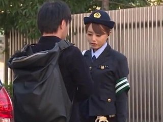 Slutty policewoman Akiho Yoshizawa gets banged far an obstacle everywhere be required of an obstacle jalopy