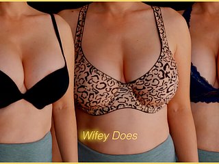 Wifey tries more than different bras of your enjoyment - Loyalty 1