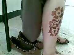 pies de henna