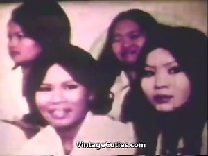 Enorme Cock Fucking Asian Pussy down Bangkok (1960 vintage)