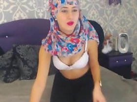 hijab slet legging hielen